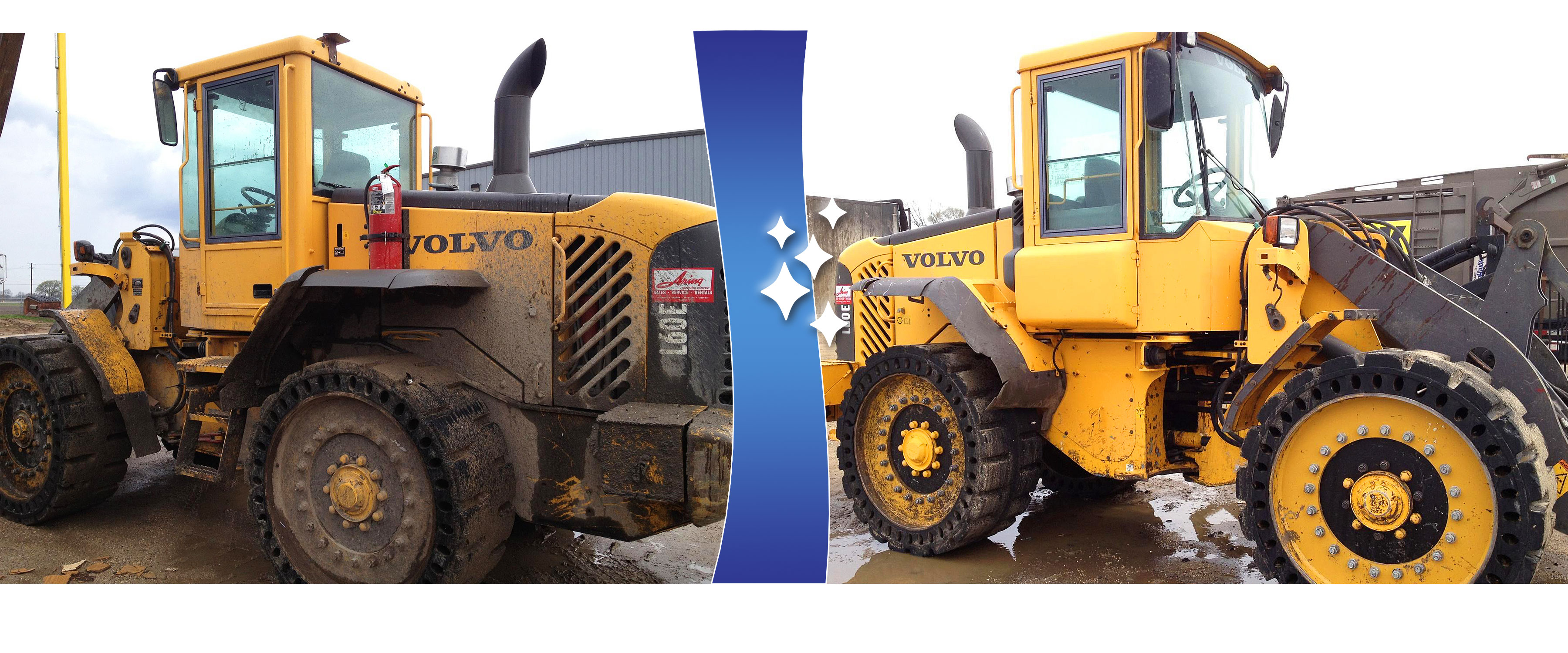 Heavy Equipment Washing